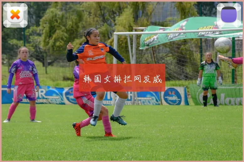 韩国女排拦网发威