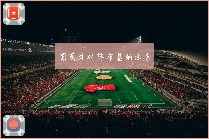 葡萄牙对阵布基纳法索